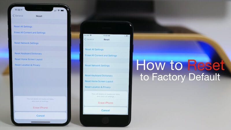 How to Factory Reset an iPhone